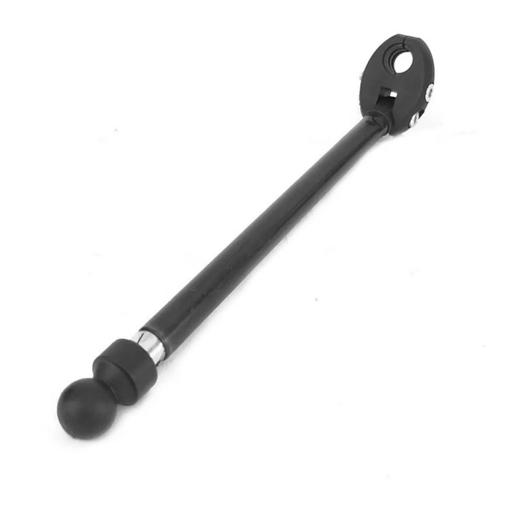 Antena Corta Linha Pipa Moto Anti Cerol Abs Retrovisor 6 Estágios 9MM Preta — imagem 2 de 2