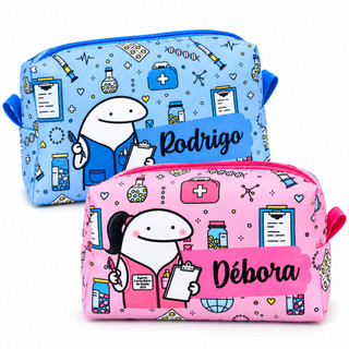 Necessaire Personalizada Dia do Agente Comunitário de Saúde Florck Presente Criativo