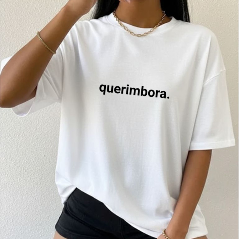Camiseta Unissex 100% Algodão Estampada Engraçada Streetwear Casual Academia Confortável Feminina Masculina