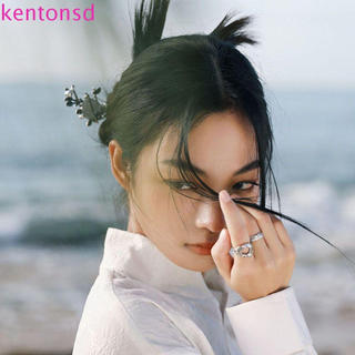 KENTONSD – Presilha de cabelo clássica e vintage com pérolas, estilo chinês, acessório de cabelo feminino, presilha em f