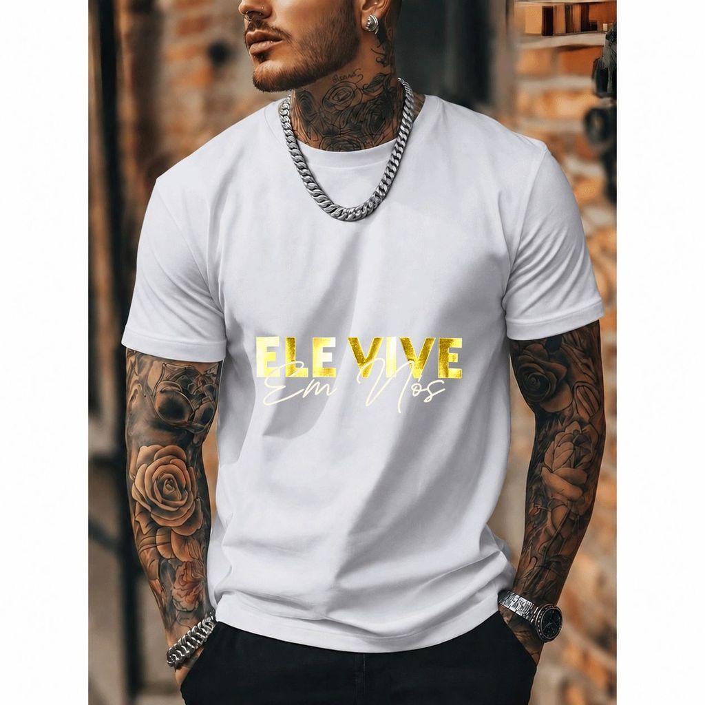 [Premium Algodão Puro]CA Camiseta Oversized Streetwear Masculina e Feminina, Estampa Elegante, Algodão 100%, Ideal para 