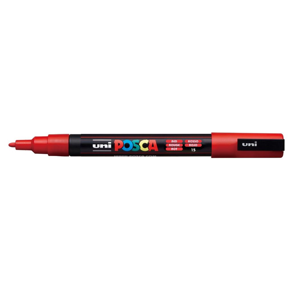 Caneta Posca PC-3M Vermelho Uni-Ball · foto 2
