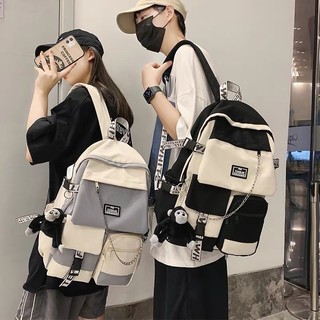 Mochila  Feminina  Do Ensino Médio Masculina Da Moda Grande Capacidade Legal