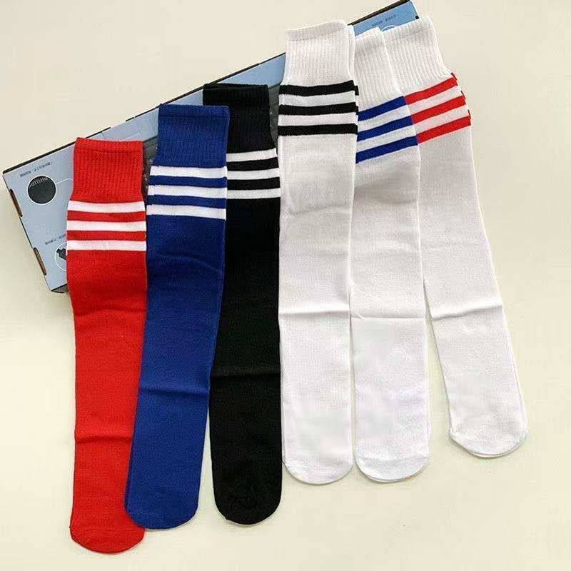 Meião de Futebol Esporte Adulto Jogador Profissional Cano Alto Futebol De Salão E Society