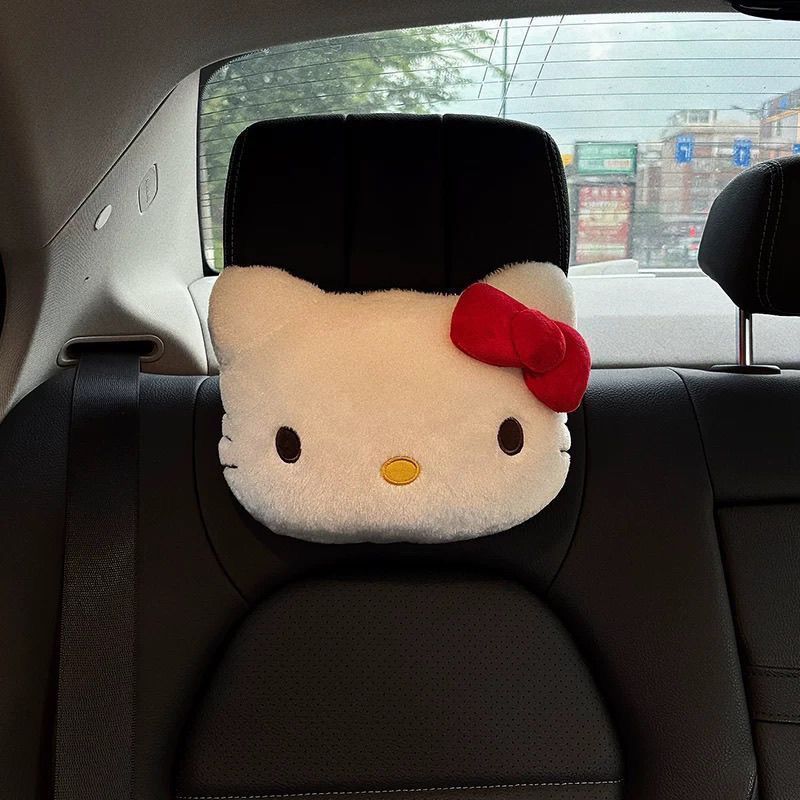 Encosto de cabeça do carro encosto de cabeça bonito menina Katie coração Net KT dos desenhos animados carro gato encosto