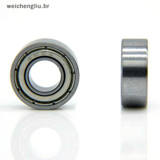 # weicheng 10Pc 686ZZ 6x13x5mm Rolamento De Esferas Em Miniatura 6 * 13 * 5mm Mini Rolamentos Blindados De Metal .