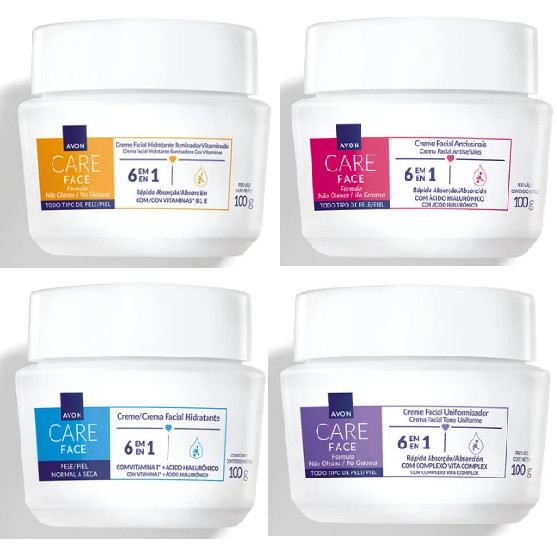 Avon Creme Facial Hidratante100g Avon Care