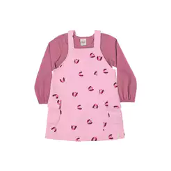 Conjunto Cachorrinhos Infantil Menina Elian Rosa