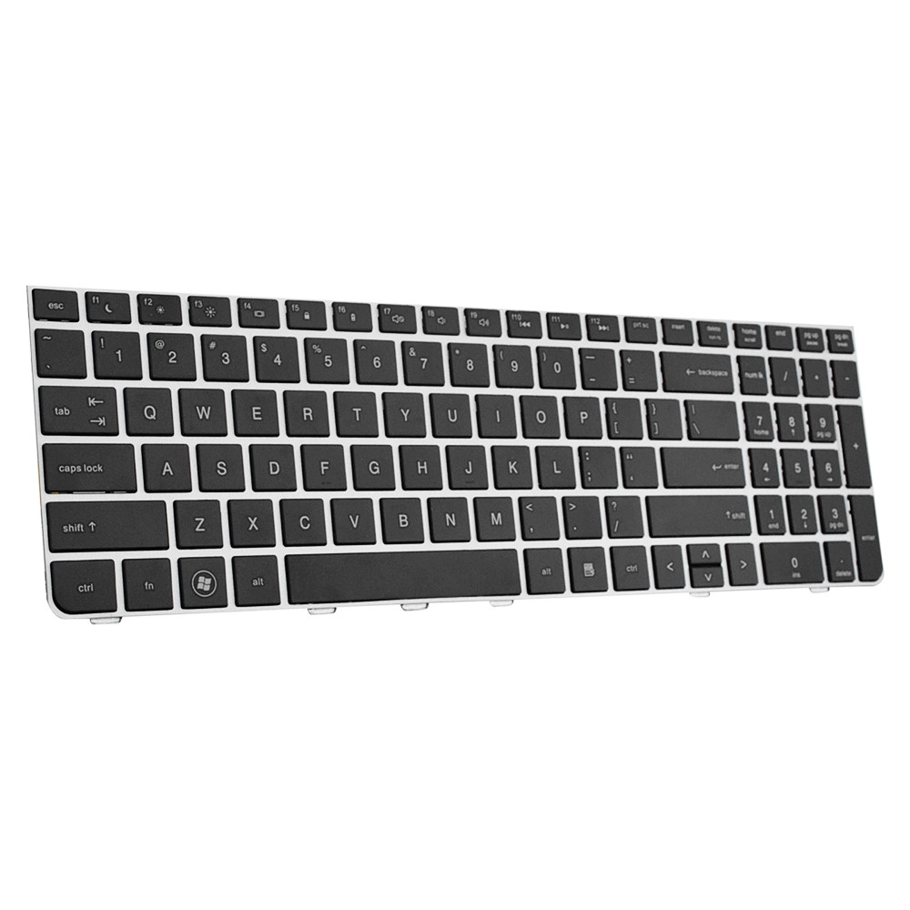 Teclado para Notebook compatível com Hp Part Number 638179-251 Inglês Internacional - US · foto 2