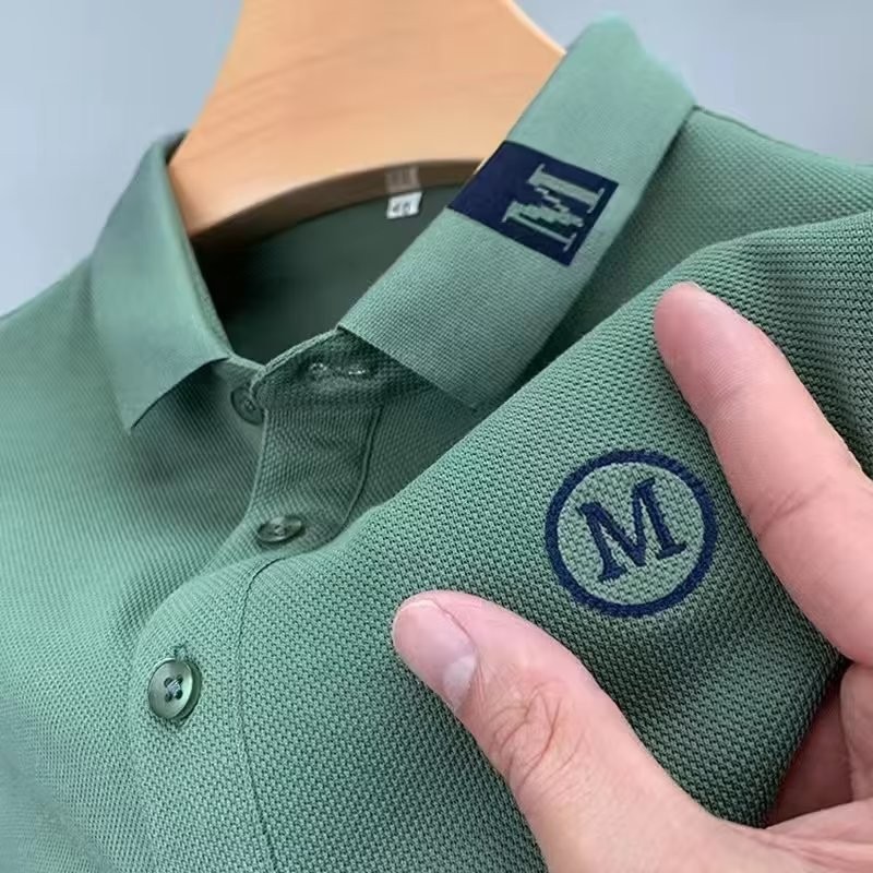 Roupas de trabalho masculinas para trabalho, roupas de verão soltas, tamanho grande, camiseta de manga curta, meia manga