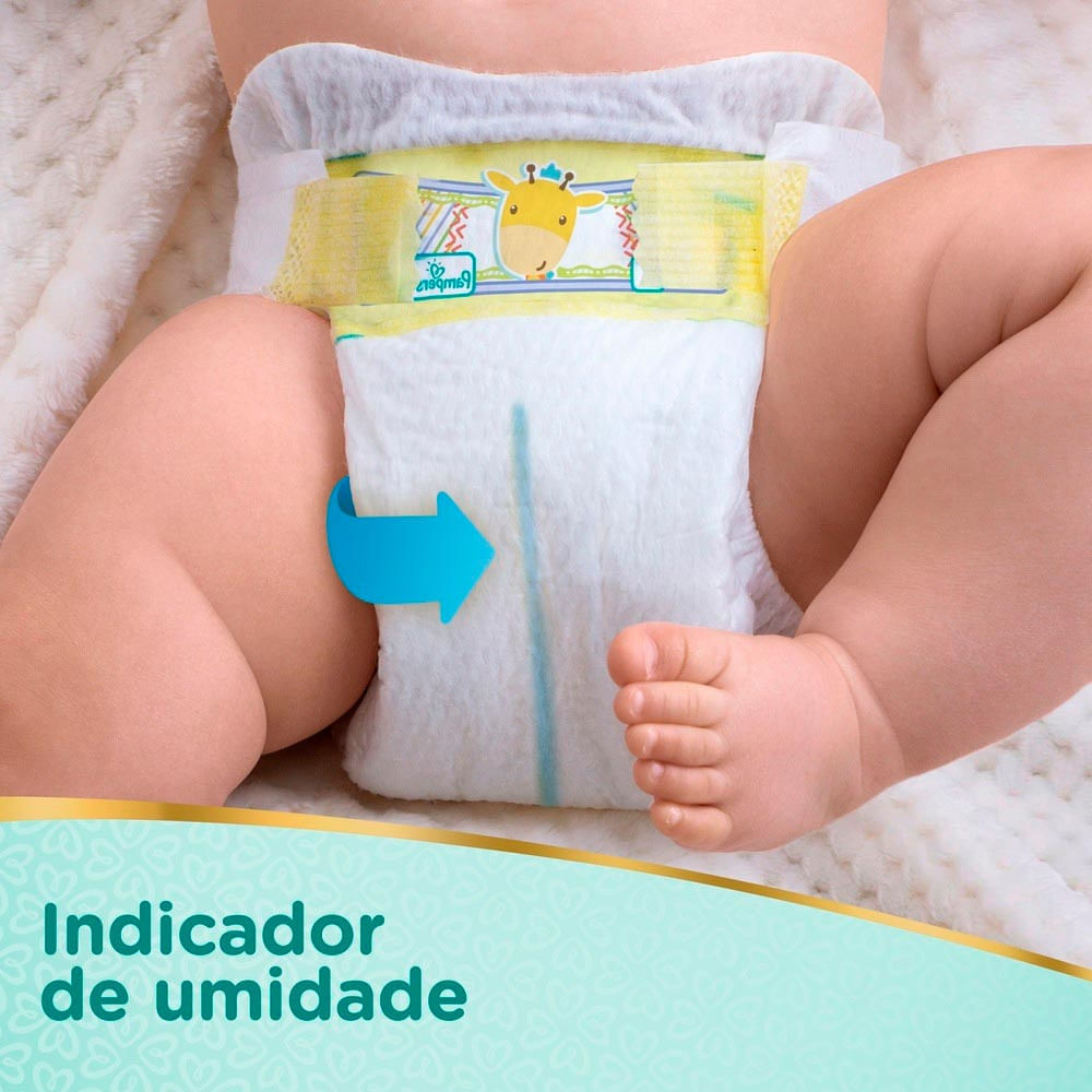 Fralda Pampers Recém Nascido Premium Care RN 36 Unidades Descartáveis · foto 2