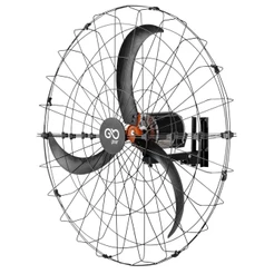 Ventilador de parede industrial 1 metro fixo alta vazão - V100LB - Goar