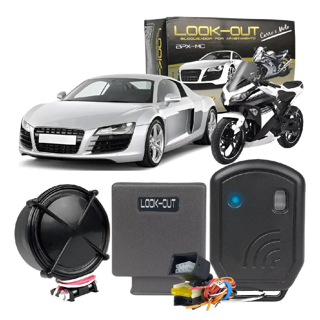 Bloqueador Automotivo Por Presença Para Carro E Moto Bpx-mc