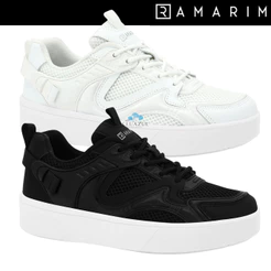 Tênis Feminino Ramarim Flatform Casual Conforto Original Leveza