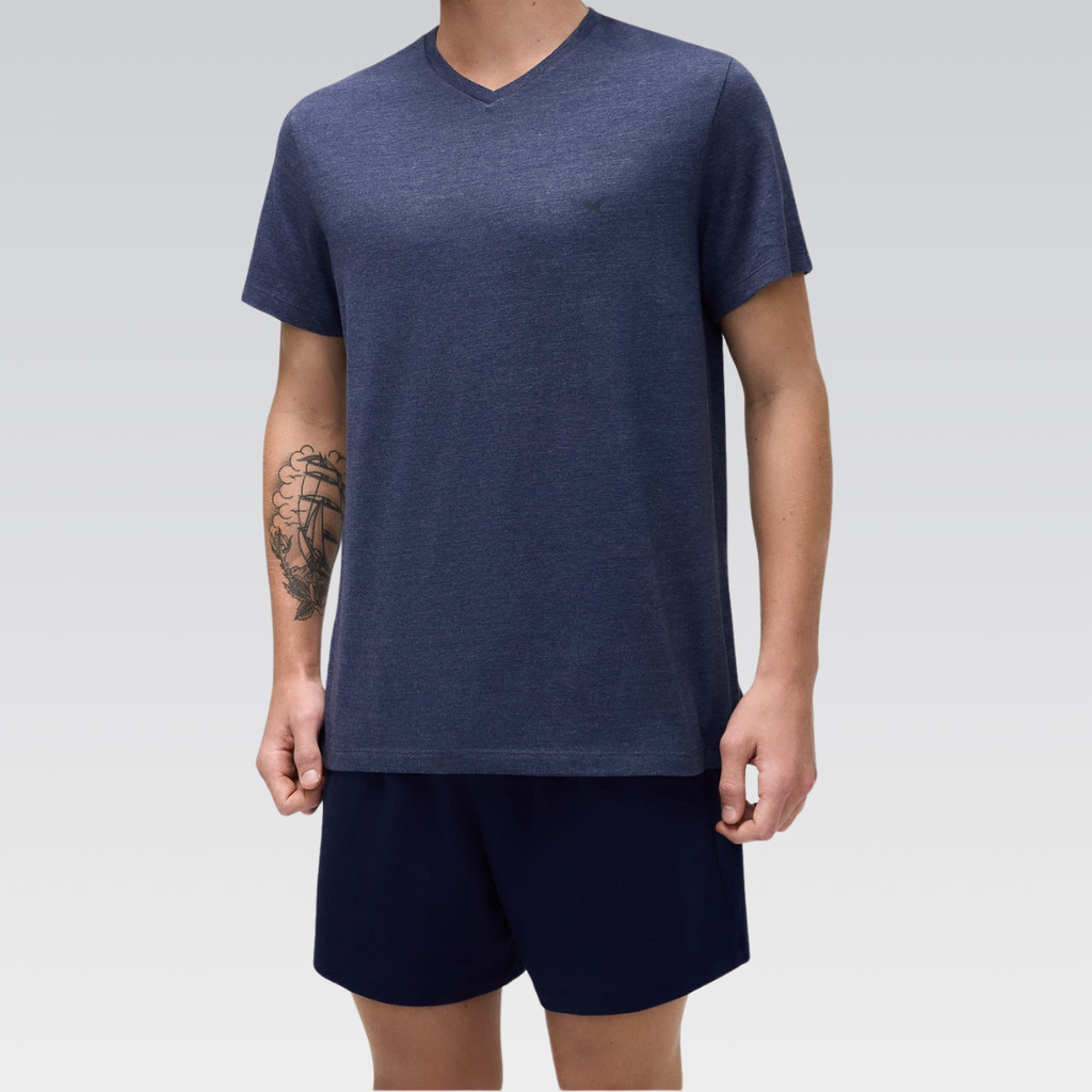 Pijama Masculino HERING Original Roupas Masculinas Pijama Curto Malha Algodão Conforto Noite Qualid