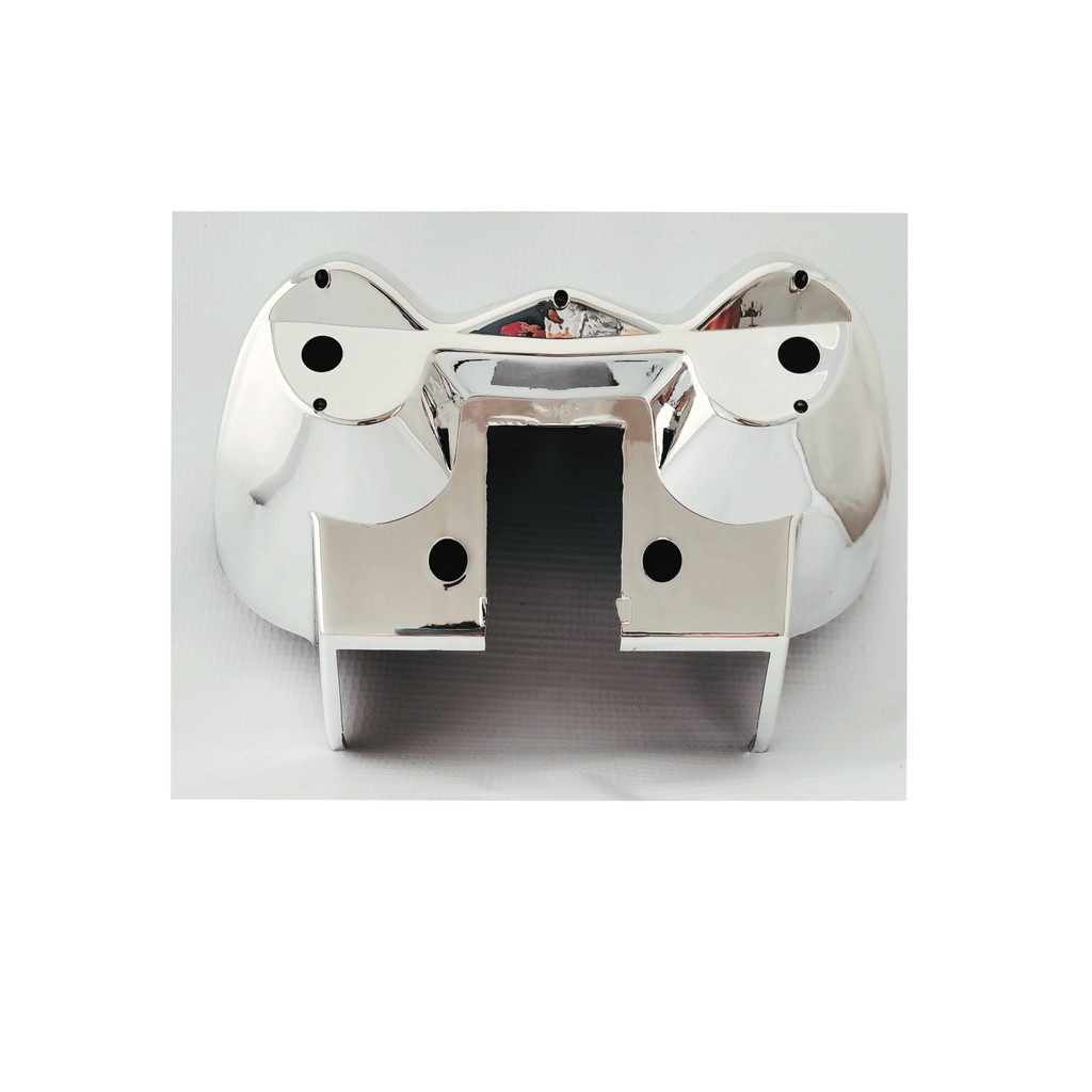 Carcaças Painel Honda Inferior Capa Cromada Twister Cbx 250 2001 2002 2003 2004 2005 2006 2007 2008