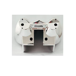 Carcaças Painel Honda Inferior Capa Cromada Twister Cbx 250 2001 2002 2003 2004 2005 2006 2007 2008