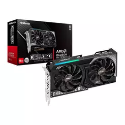 Placa de Video AsRock Radeon RX 9060 XT Challenger OC, 16GB, GDDR6, 128-bit, 90-GA5QZZ-00UANF