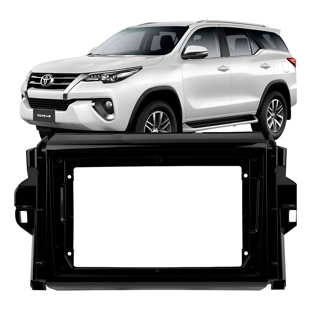 Moldura Multimidia 9 Polegadas 2din Toyota Sw4 2016/ A 2021 em Oferta na Shopee