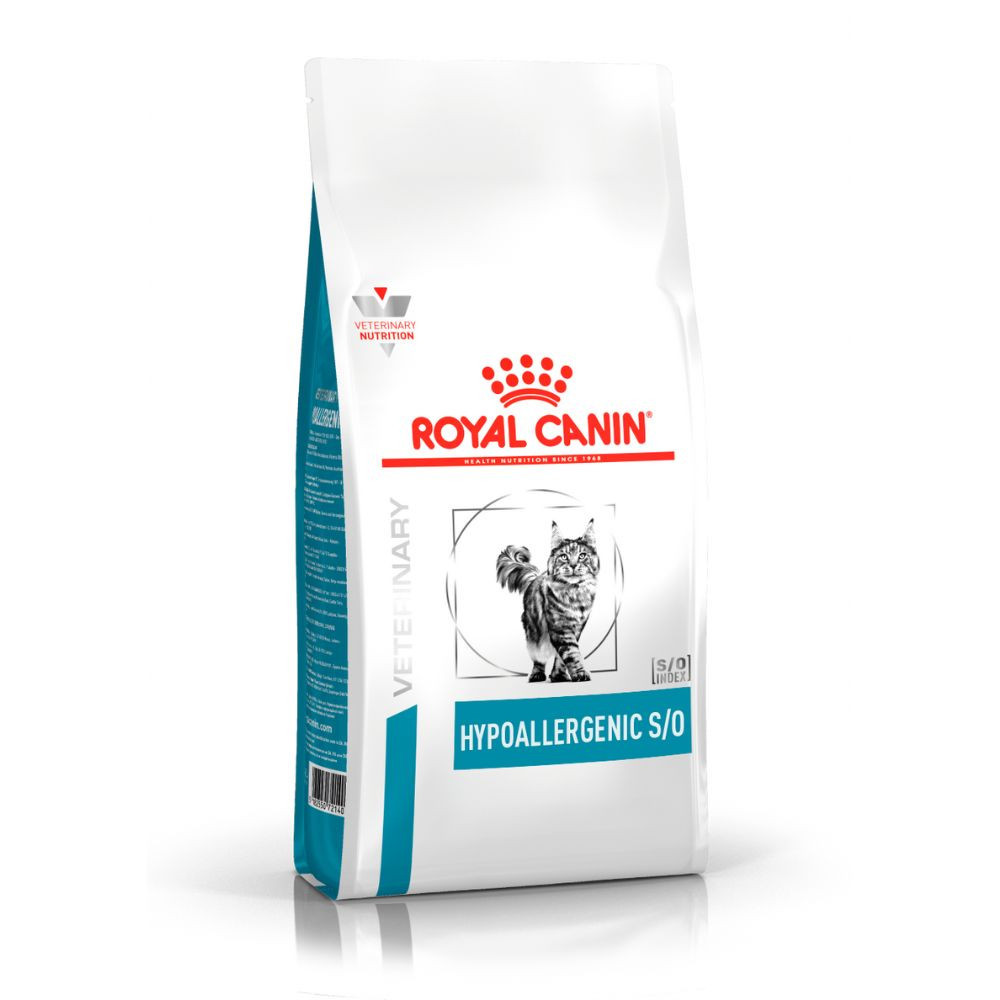 Ração Seca Royal Canin Veterinary Diet Hypoallergenic para Gatos com Sensibilidades Alimentares 1,5Kg em Oferta na Shopee