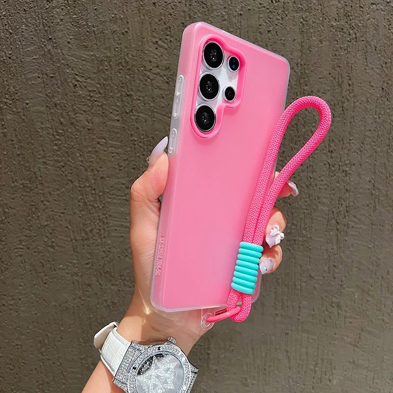 Com Cordão 2 Em 1 Geléia Caso De Telefone Para Galaxy A07 A16 A36 A15 A06 A56 A35 A54 A17 A14 A55 A34 A05 A55 A23 A52 Ca
