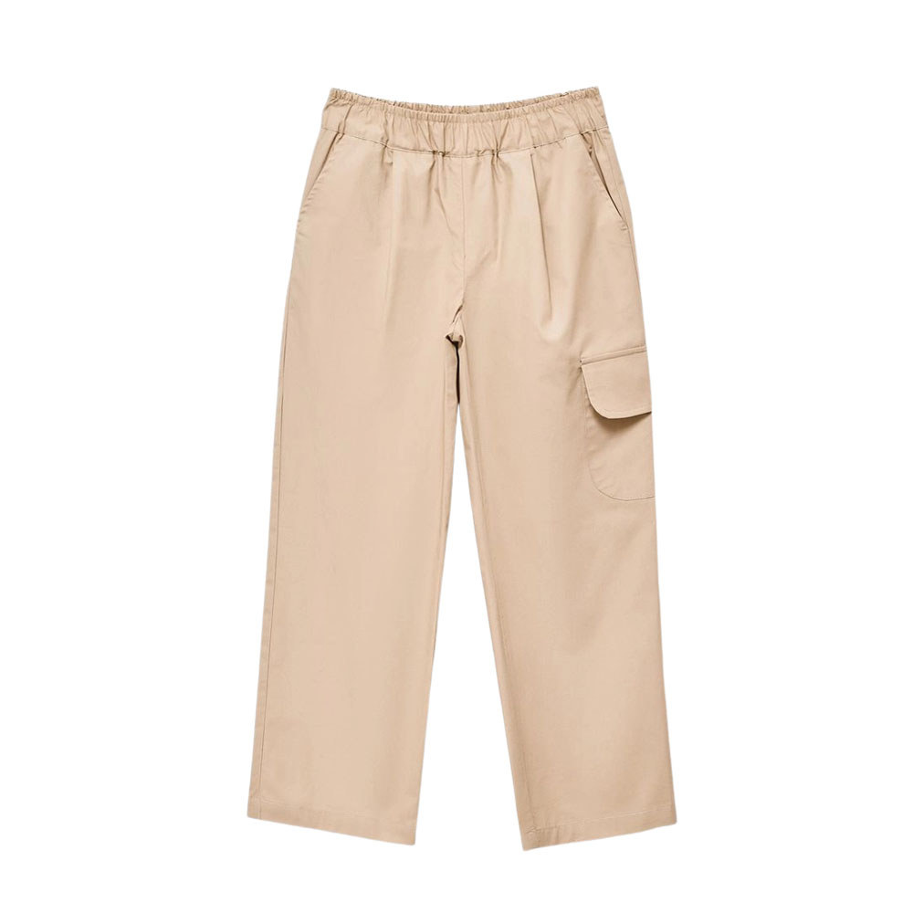 Calça Hering Infantil Menina Barrel Sarja