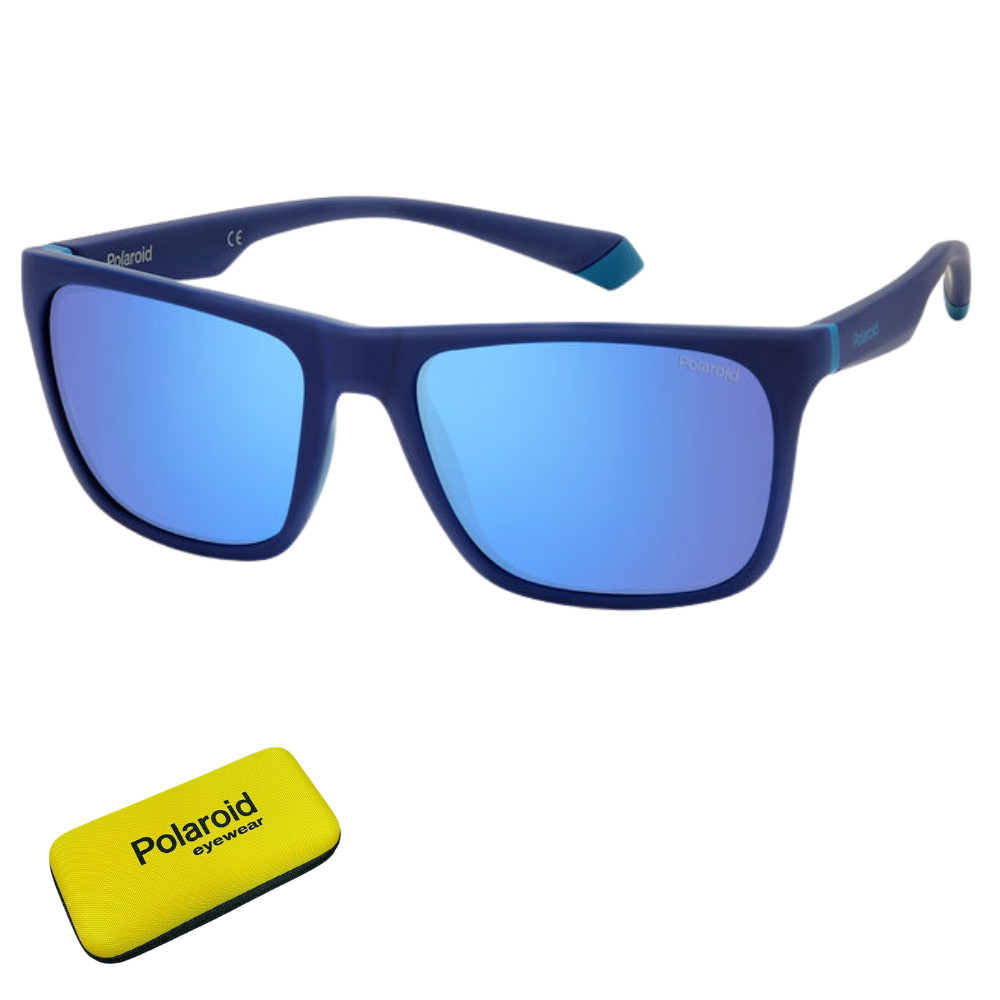 Óculos De Sol Espelhado Masculino Polaroid PLD 2141/S VGL 565X S