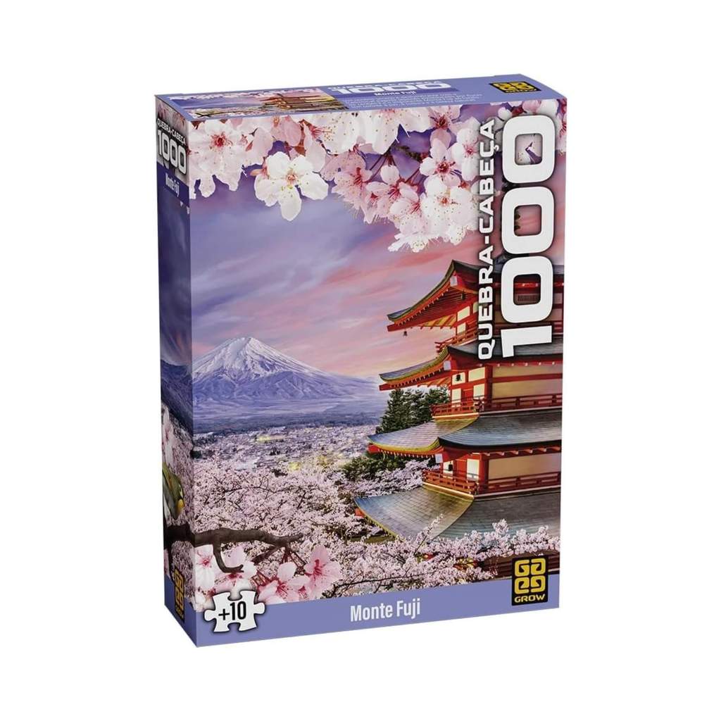 Quebra-cabeça 1000 peças Monte Fuji Grow - 04921 em Oferta na Shopee