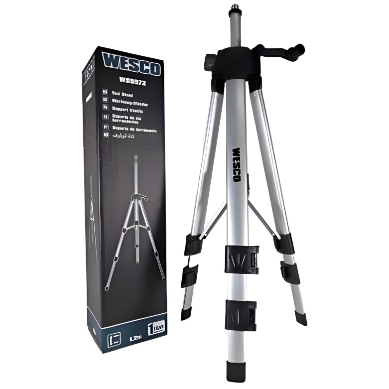 Tripe Para Nivel A Laser Com Bolha Manual Ws9972 Wesco