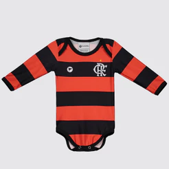 Body Proteção UV Manga Longa Flamengo