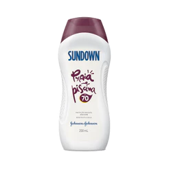 Protetor Solar Sundown FPS70 Praia e Piscina 200ml