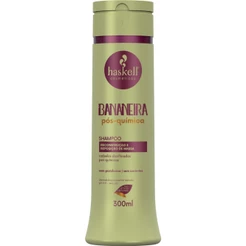 Shampoo Bananeira Pós-Química 300ml Haskell