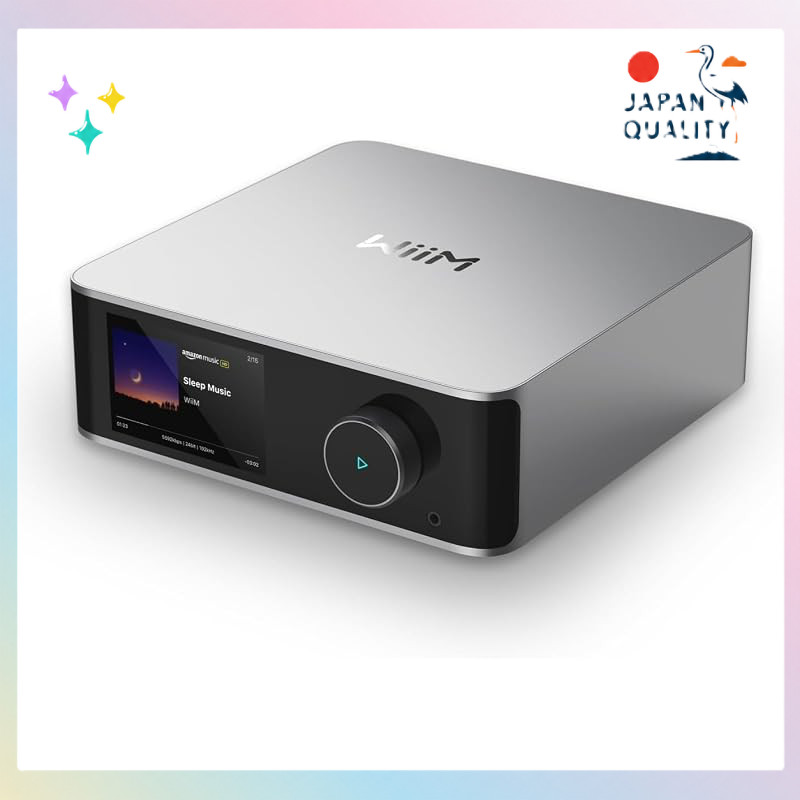 WiiM Ultra Music Streamer e Digital Preamplifier — 3.5″ Touchscreen, Google Cast e Alexa,…