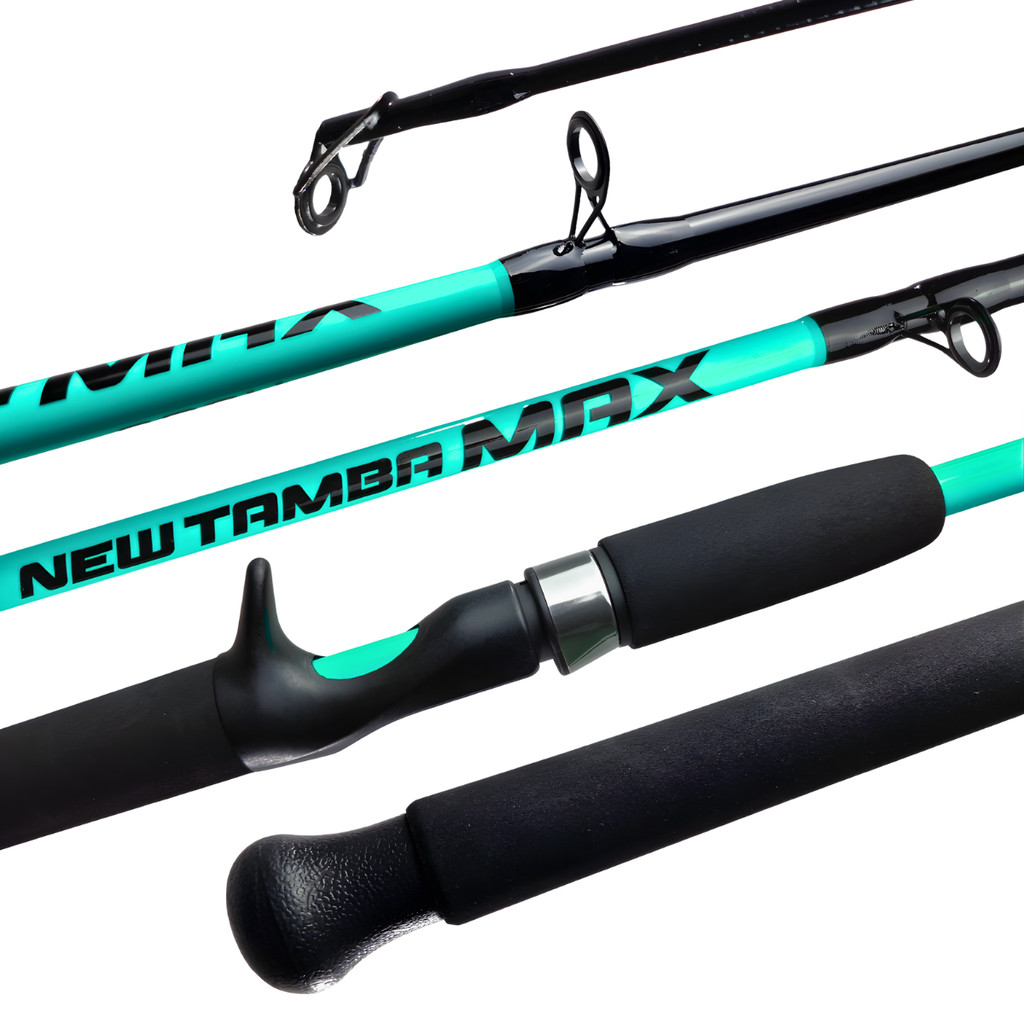 Vara CARRETILHA New TAMBA MAX 30-60 lbs em 3 Cores e 4 Tamanhos