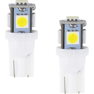 Sixzoo 2PCS 194 Lâmpadas LED, Lâmpada de Placa de Licença 6000K T10 168 W5W 2825 5SMD 5050 Chips LED, Lâmpadas LED de Su