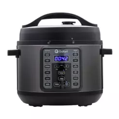 Panela de Pressão Elétrica Digital Gallant 4L GPP04 15 Funções Clique E Pronto Titanium 1000W 127V
