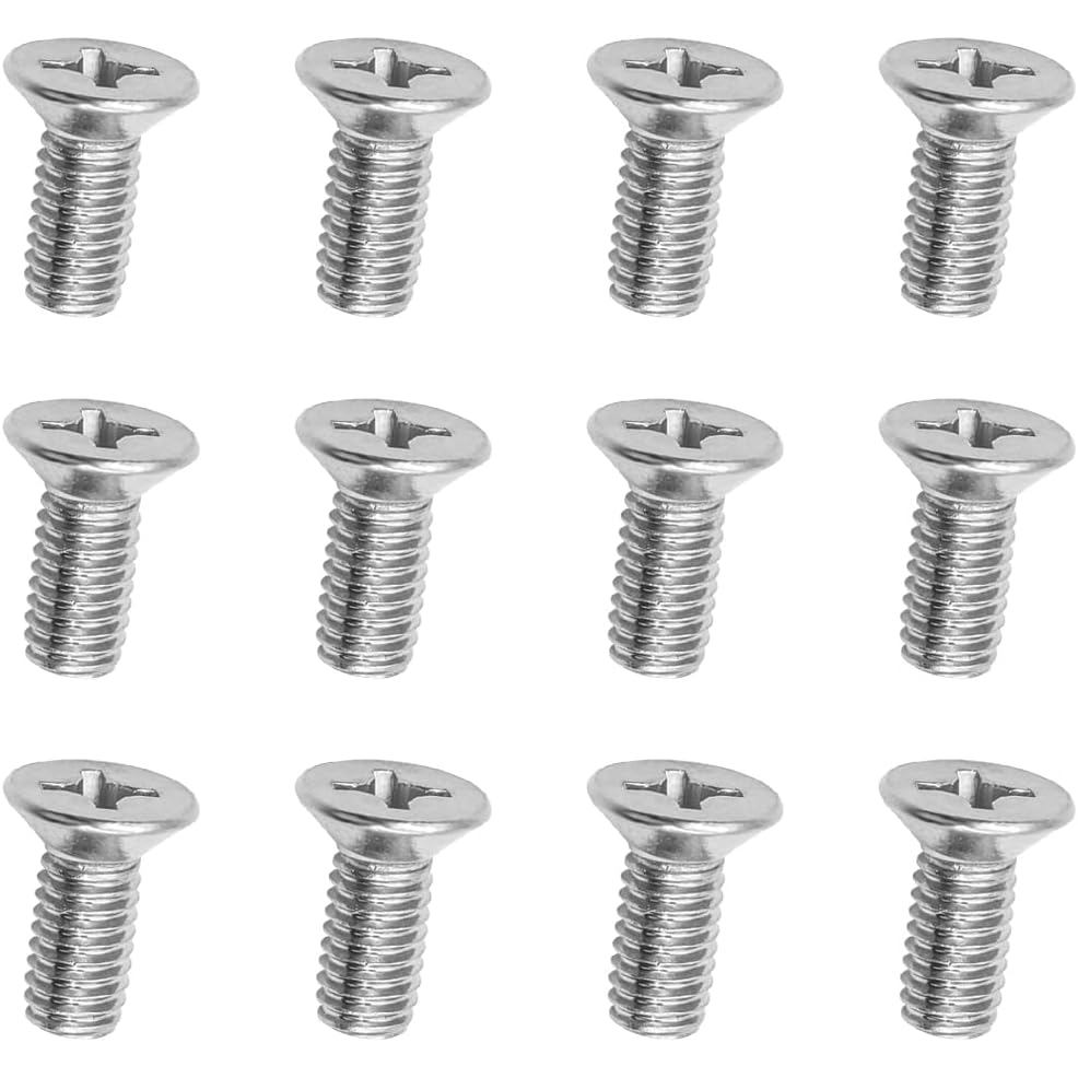 12 Parafusos de Aço Inoxidável para Disco de Freio, 93600-06014-0H, Kit de Parafusos de Fixação Freio Dianteiro e T