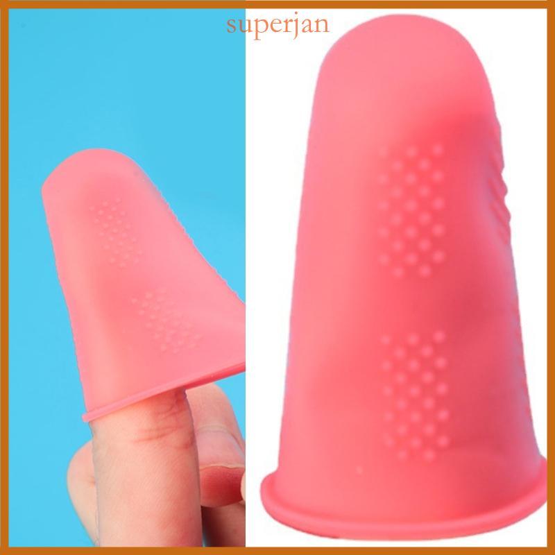 Capa Dedo Silicone Respirável Protetores Flexíveis E Antiderrapantes Para Tarefas Precisão Artesanato