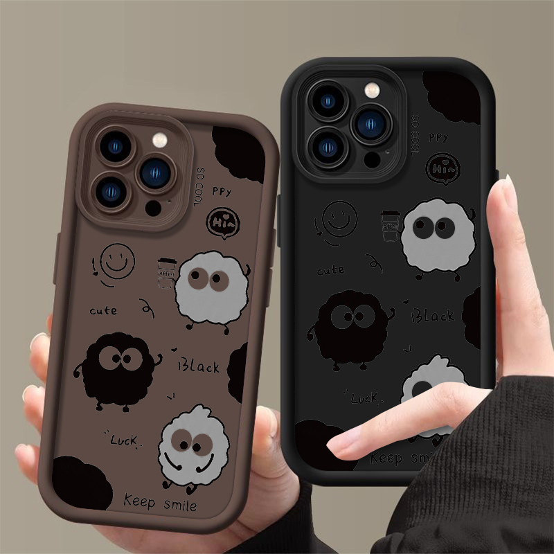 Kawaii Bonito Blob Caso Para Samsung Galaxy A54 A02 A03 A04 A03S A05 A05S A06 4G A07 A17 A10 A12 13 A14 A15 A16 A20 A30 