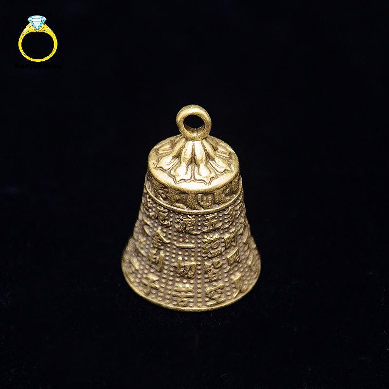 Imagem [BANY] Artesanato Em Latão Botão Fundido Sino De Vento Bronze Tibetano Presente Criativo Bom