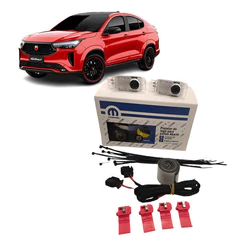 Projetor De Porta Logo Abarth Original Fiat Pulse Fastback