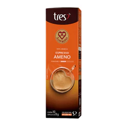 3 Corações Café Cápsulas Expresso Ameno 80g