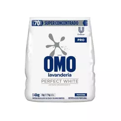 Lava Roupas Pó 4KG Omo White
