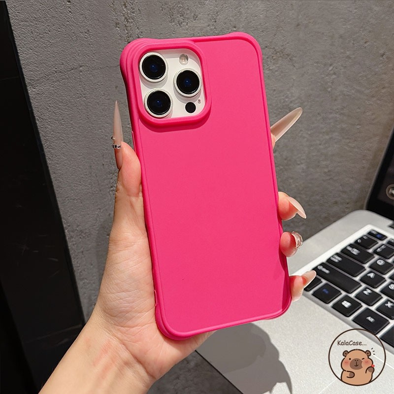 Para Samsung Galaxy A08 A07 A06 M06 F06 A05 A05S A04S A04E M04 F04 A03 Core A03S A02S Capa De Telefone Simples Roxo Cor 