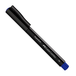 Caneta hidrográfica SuperSoft Azul 1.0mm BPSS/AZZF\356551 Faber-Castell
