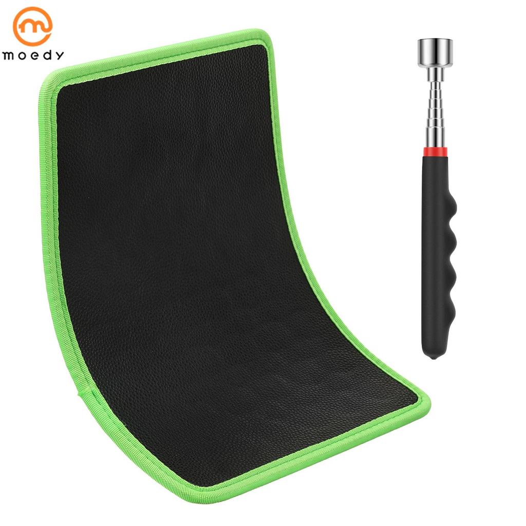 Conjunto De Tapete De Ferramentas Com Ferramenta De Captação Telescópica , Parafusos Selecionadores Antiderrapantes E Or