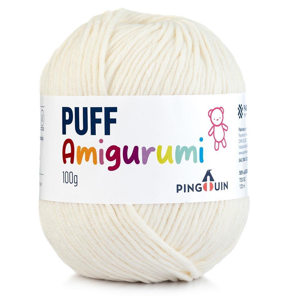 Fio Puff Amigurumi Pingouin 100g