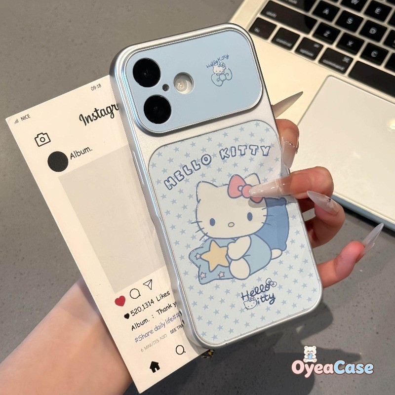 Capas De Telefone Cute Stars Kitty Cat Para Samsung Galaxy A07 M07 F07 A06 M06 F06 A05S M05 A04S A04E M04 F04 A03 Core A