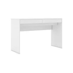 Mesa para Computador Msm 439 2 Gavetas 120cm Branca Branco