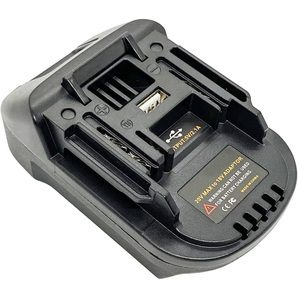 Adaptador de Substituição para Ferramentas Sem Fio Makita 18V LXT a Bateria de Lítio, Converte Baterias de Lítio Black+D